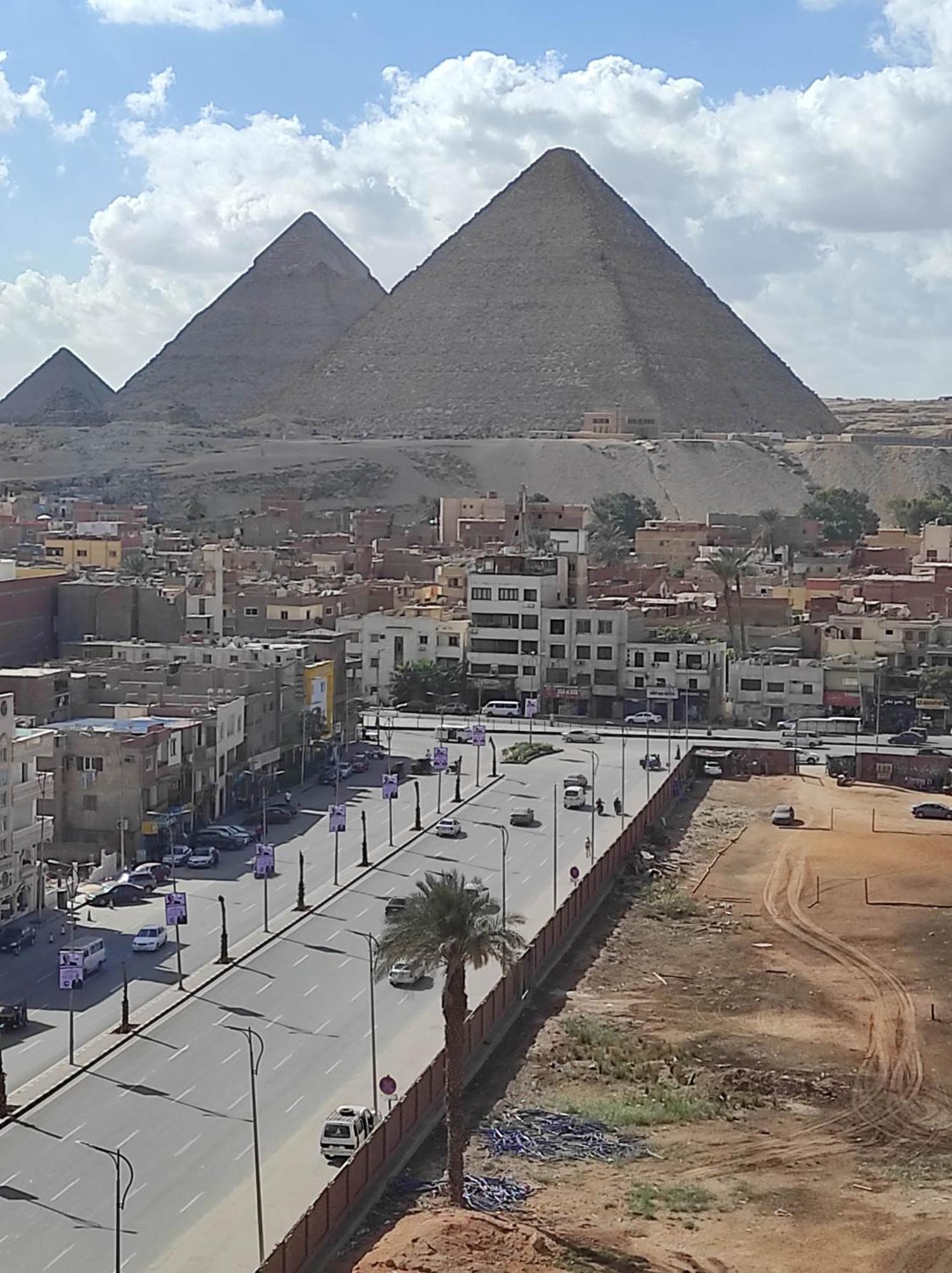 Pyramids View Suite/Vista Piramidi El El Cairo Exterior foto
